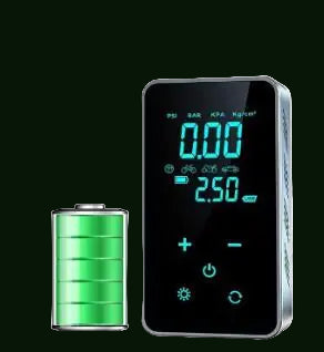 Digital portable air pump