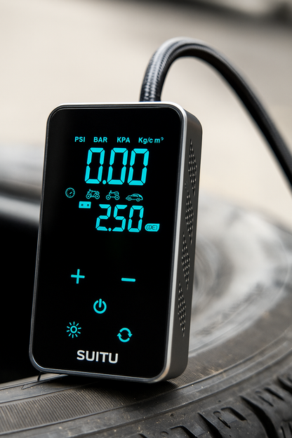 Digital portable air pump