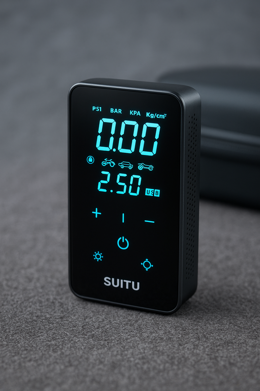 Digital portable air pump