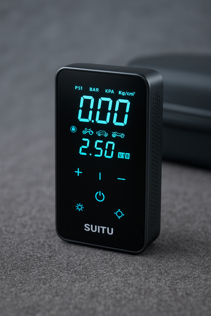 Digital portable air pump